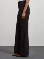 Брюки клеш из вискозы