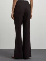 Брюки клеш из вискозы