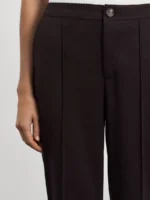 Брюки клеш из вискозы