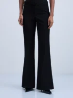 Брюки клеш с вискозой в составе