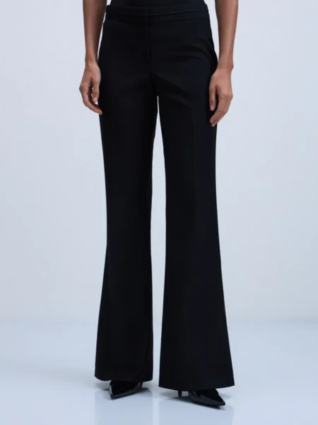 Брюки клеш с вискозой в составе