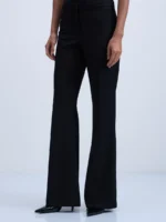 Брюки клеш с вискозой в составе