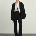 Брюки прямого кроя с добавлением вискозы