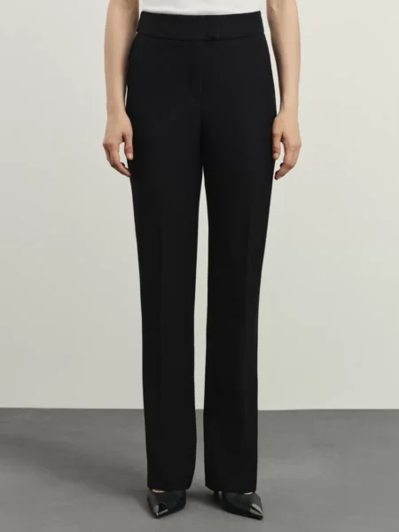 Брюки прямого кроя с добавлением вискозы