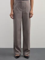 Брюки утеплённые с накладными карманами