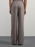 Брюки утеплённые с накладными карманами