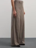 Брюки wide leg с добавлением шерсти