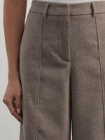 Брюки wide leg с добавлением шерсти