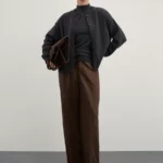 Брюки wide leg женские