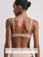 Бюстгальтер с формованными чашками из микрофибры