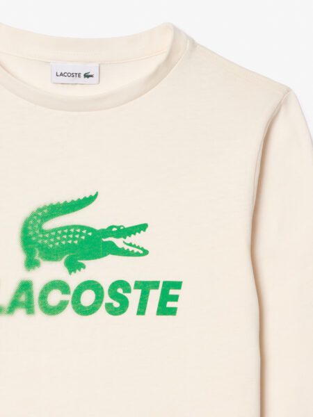 Детская футболка Lacoste из хлопка