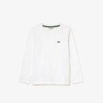 Детская футболка Lacoste из хлопка