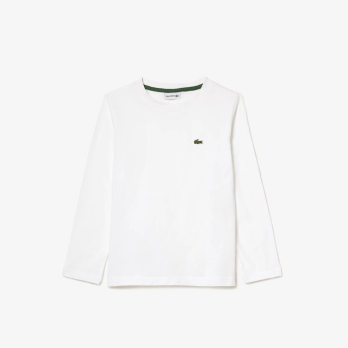 Детская футболка Lacoste из хлопка