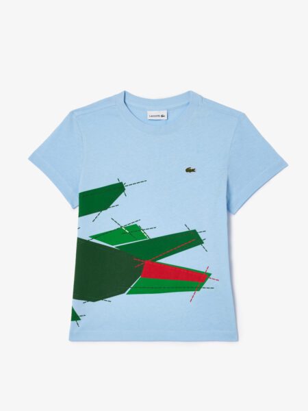 Детская футболка Lacoste из хлопка