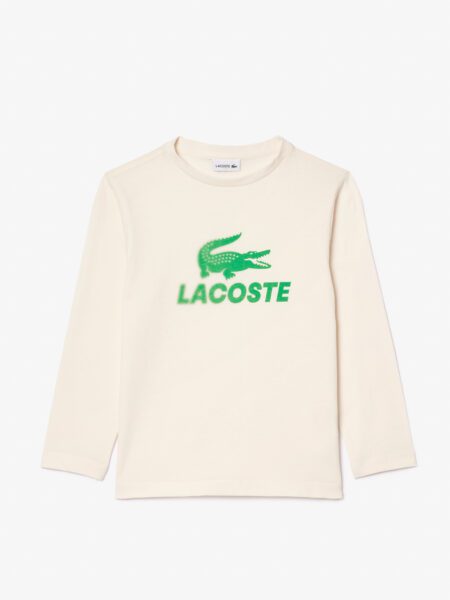 Детская футболка Lacoste из хлопка