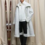 Дубленка длинная с подкладкой