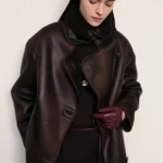 Дубленка с искусственным мехом