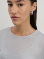 Двухслойный лонгслив с майкой внутри