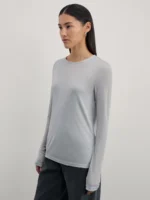 Двухслойный лонгслив с майкой внутри