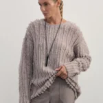 Джемпер ажурный