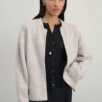 Джемпер на молнии с добавлением шерсти