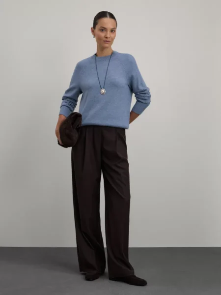 Джемпер с круглой горловиной