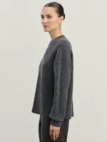 Джемпер с воротником-стойкой