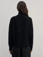 Джемпер в риб на молнии