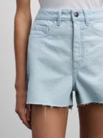 Джинсовые шорты mom fit