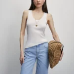 Джинсовые шорты прямые