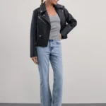 Джинсы flare со средней посадкой