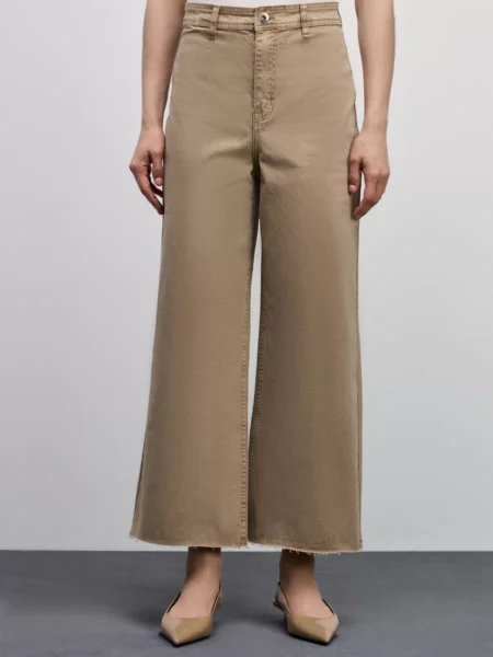 Джинсы кюлоты