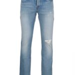 Джинсы SAINT LAURENT