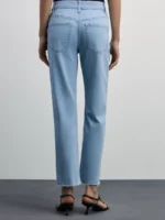 Джинсы slim со средней посадкой