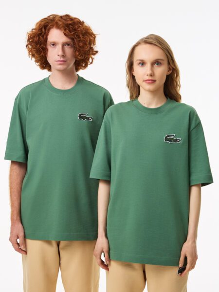 Футболка Lacoste Oversized Unisex из органического хлопка