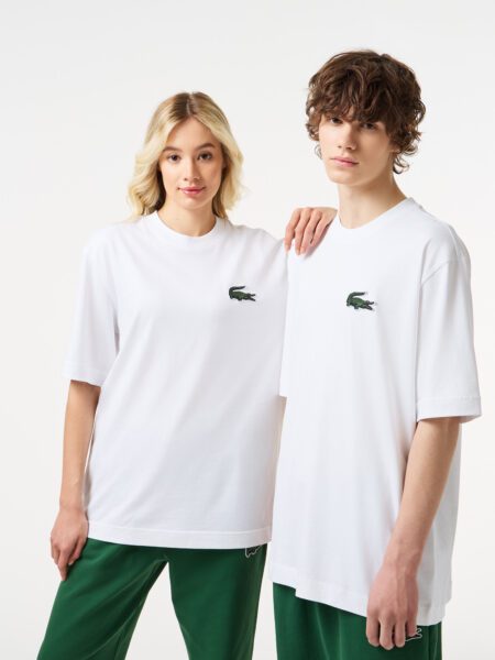 Футболка Lacoste Oversized Unisex из органического хлопка