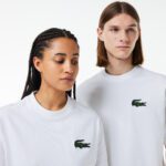 Футболка Lacoste Oversized Unisex из органического хлопка