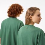 Футболка Lacoste Oversized Unisex из органического хлопка