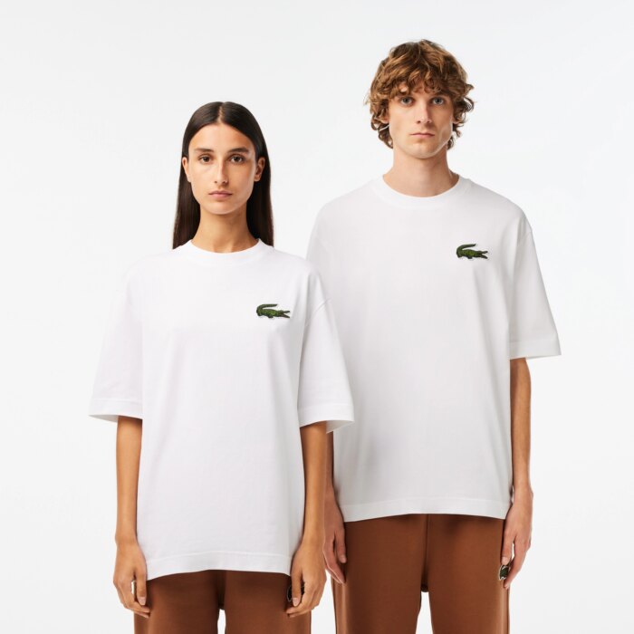 Футболка Lacoste Oversized Unisex из органического хлопка