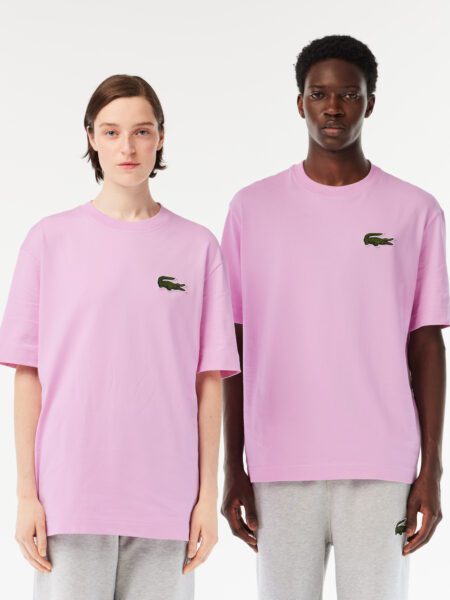 Футболка Lacoste Oversized Unisex из органического хлопка