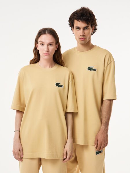 Футболка Lacoste Oversized Unisex из органического хлопка