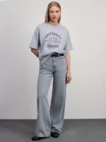 Футболка оверсайз с принтом