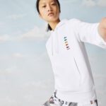 Хлопковая флисовая толстовка Lacoste x Polaroid Unisex