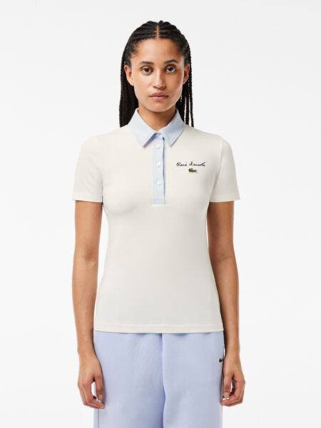 Хлопковое поло Lacoste Slim Fit