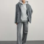 Худи из смесового хлопка