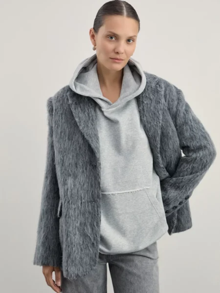 Худи из смесового хлопка