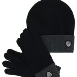 Комплект перчатки шапка EA7