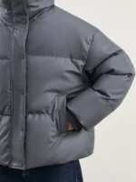 Куртка из искусственной кожи