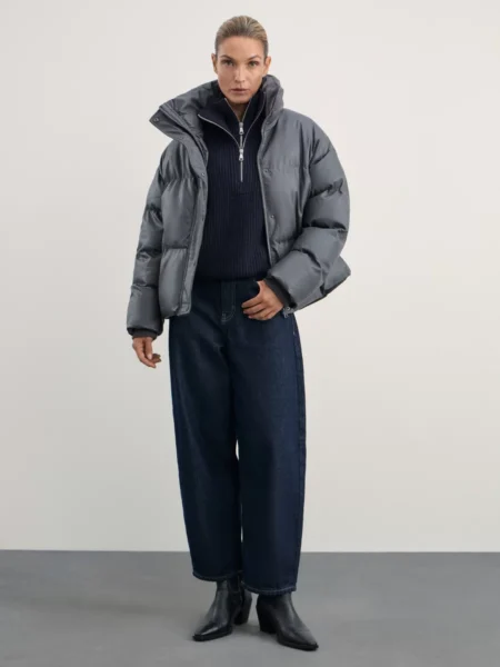 Куртка из искусственной кожи