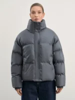 Куртка из искусственной кожи